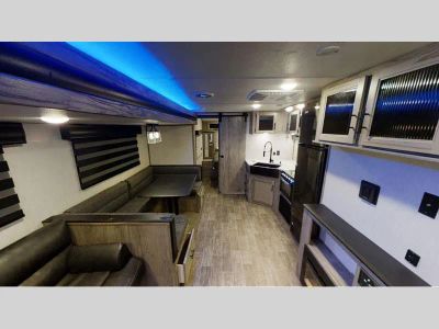 2022 Forest River RV Cherokee Alpha Wolf — rear three-quarter view