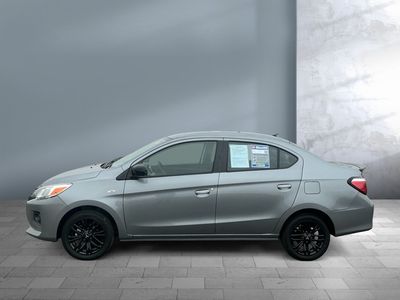 2022 Mitsubishi Mirage G4 — rear three-quarter view