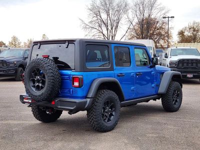 2026 Jeep Wrangler — rear three-quarter view