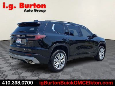2026 GMC Acadia — interior view