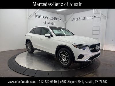 2026 Mercedes-Benz GLC 300 in White — front three-quarter view