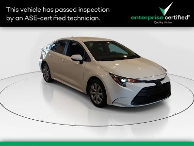 2024 Toyota Corolla LE — front three-quarter view