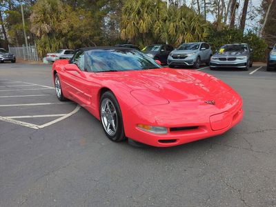 2001 Chevrolet Corvette — rear three-quarter view