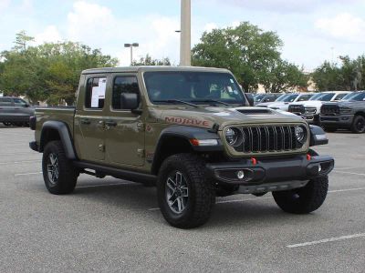2025 Jeep Gladiator Mojave in 41 — front three-quarter view