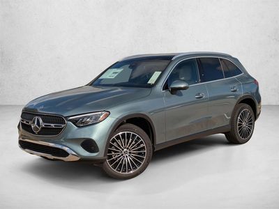 2026 Mercedes-Benz GLC 300 GLC 300 SUV in Verde Silver — front three-quarter view