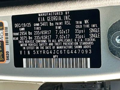 2026 Kia Sorento — photo 30 view