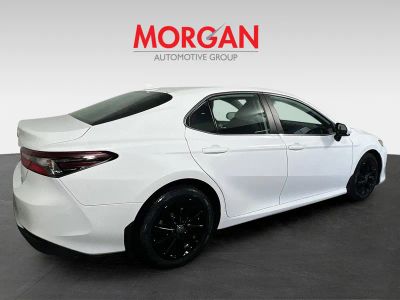2021 Toyota Camry — rear three-quarter view