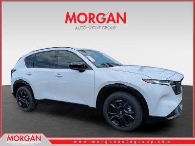 2026 Mazda CX-5 2.5 S Premium Plus in White — front three-quarter view