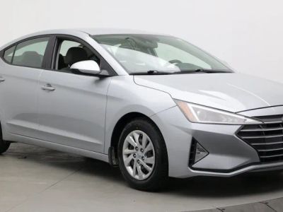 2020 Hyundai Elantra — rear three-quarter view