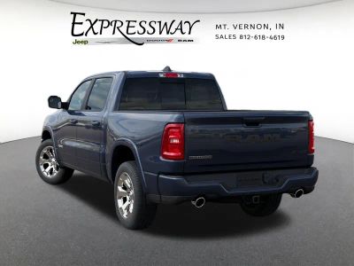 2026 RAM 1500 — rear three-quarter view
