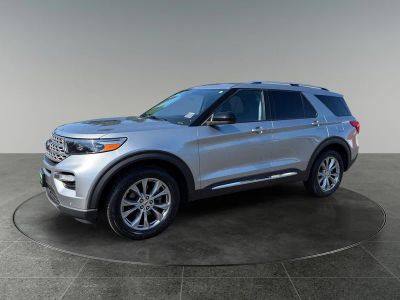 2024 Ford Explorer — rear three-quarter view