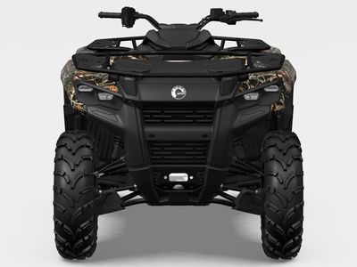 2026 Can-Am Outlander DPS 700 — rear three-quarter view