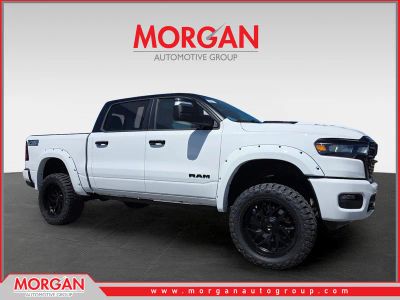 2026 Ram 1500 Big Horn/Lone Star in White — front three-quarter view