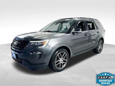 2019 Ford Explorer — side profile view