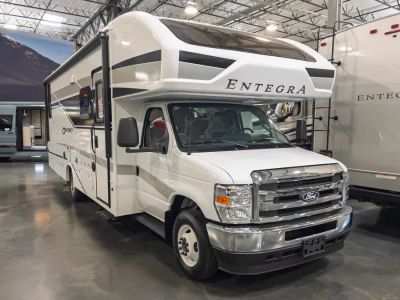 2027 Entegra ODYSSEY — front three-quarter view