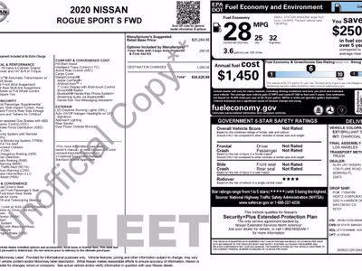 2020 Nissan Rogue Sport — detail view