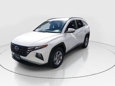 2023 Hyundai Tucson — rear three-quarter view