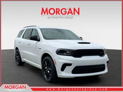 2026 Dodge Durango GT HEMI V8 in White — front three-quarter view