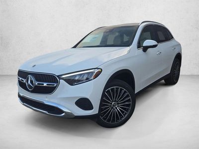 2026 Mercedes-Benz GLC 300 GLC 300 SUV in Polar White — front three-quarter view