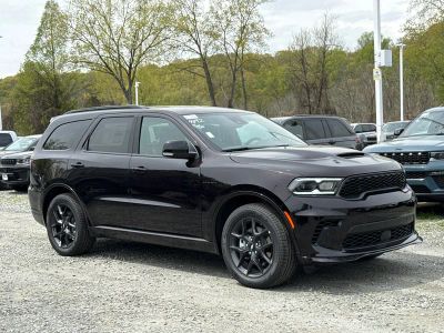 2026 Dodge Durango GT Plus HEMI V8 in Red Oxide — front three-quarter view