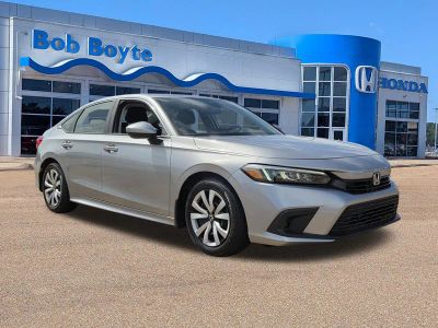 2024 Honda Civic Sedan — rear three-quarter view