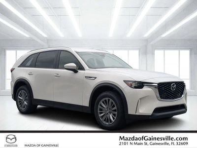 2026 Mazda CX-90 3.3 Turbo Select in White — front three-quarter view