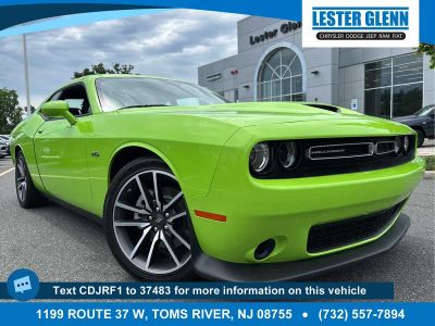 2023 Dodge Challenger R/T in Sublime Metallic Clearcoat — front three-quarter view