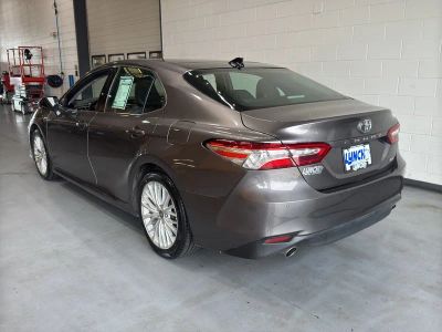 2020 Toyota Camry — rear three-quarter view