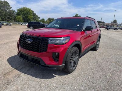 2026 Ford Explorer — rear three-quarter view