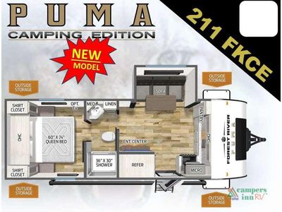 2026 Forest River RV Puma Camping Edition — photo 49 view