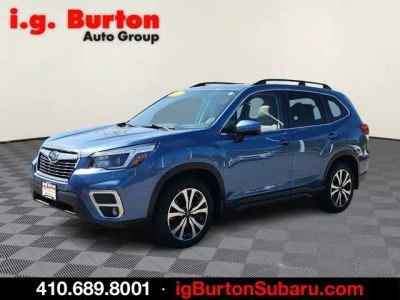 2021 Subaru Forester — rear three-quarter view