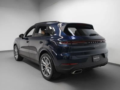 2026 Porsche Cayenne — rear three-quarter view