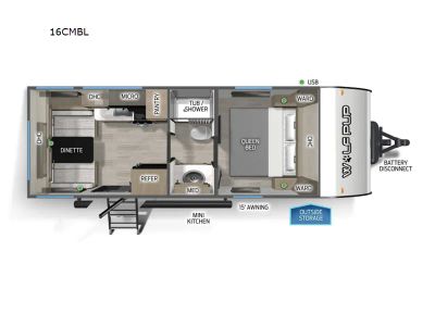 2026 Forest River RV Cherokee Wolf Pup Black Label — side profile view