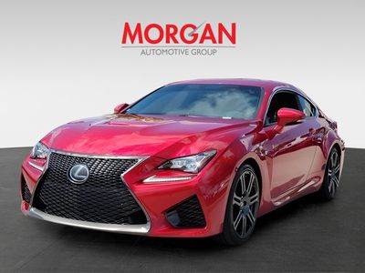 2017 Lexus RC F — rear three-quarter view