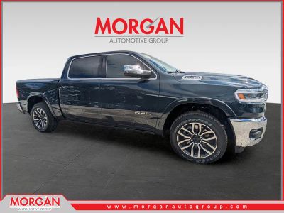 2026 Ram 1500 Limited in Blue — front three-quarter view