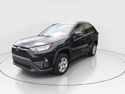 2021 Toyota RAV4 — rear three-quarter view