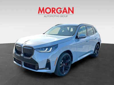 2026 BMW X3 — rear three-quarter view