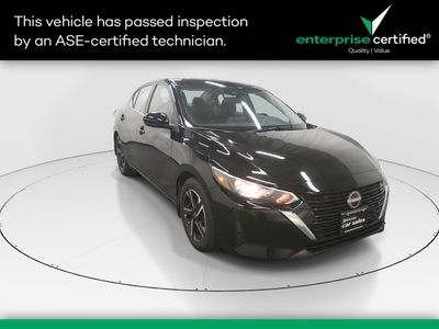 2024 Nissan Sentra SV CVT — front three-quarter view