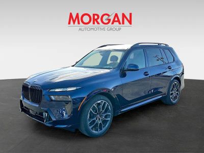 2026 BMW X7 — rear three-quarter view