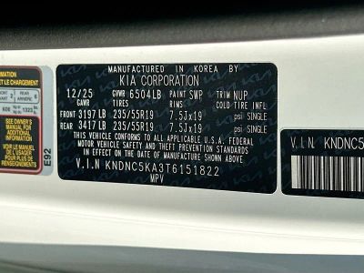 2026 Kia Carnival Hybrid — photo 33 view