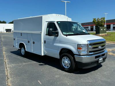 2026 Ford E-Series Cutaway — rear three-quarter view