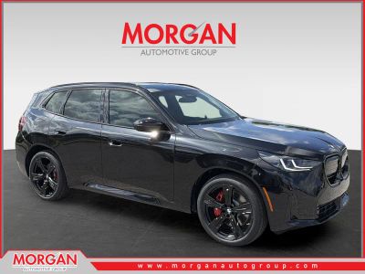 2026 BMW X3 M50 xDrive in Black — front three-quarter view