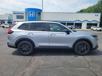 2026 Honda CR-V Hybrid Sport-L — rear three-quarter view