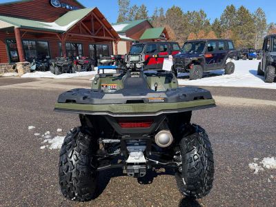 2026 Polaris Sportsman 450 H.O. — rear three-quarter view