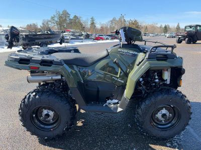 2026 Polaris Sportsman 450 H.O. — engine compartment view
