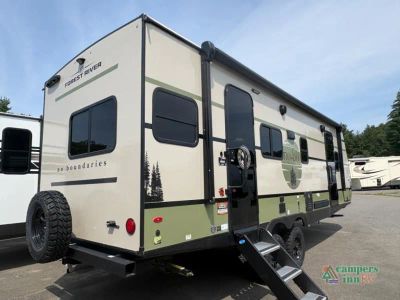 2026 Forest River RV No Boundaries — rear three-quarter view