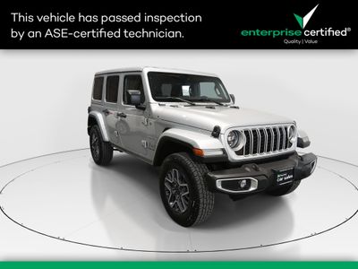 2024 Jeep Wrangler Sahara 4 Door 4x4 — front three-quarter view