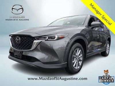 2023 Mazda CX-5 2.5 S Select Package in Gray — front three-quarter view