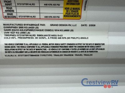 2026 Grand Design Transcend One - Photo 28