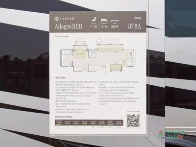 2026 Tiffin Motorhomes Allegro RED - Photo 40